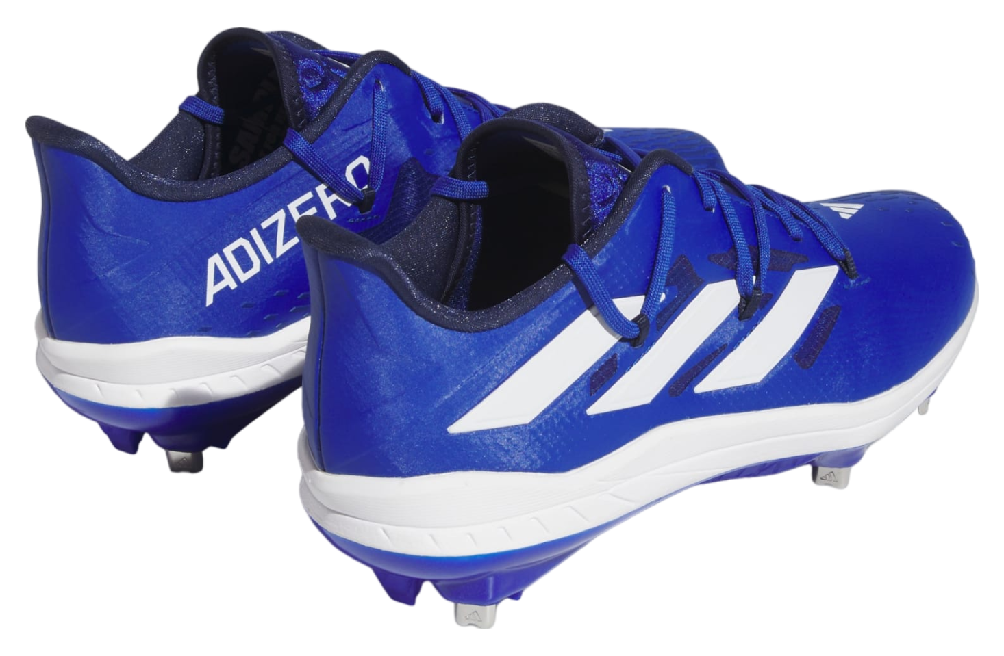 Adidas Adizero Afterburner 9 Cleats Royal Blue / Cloud White