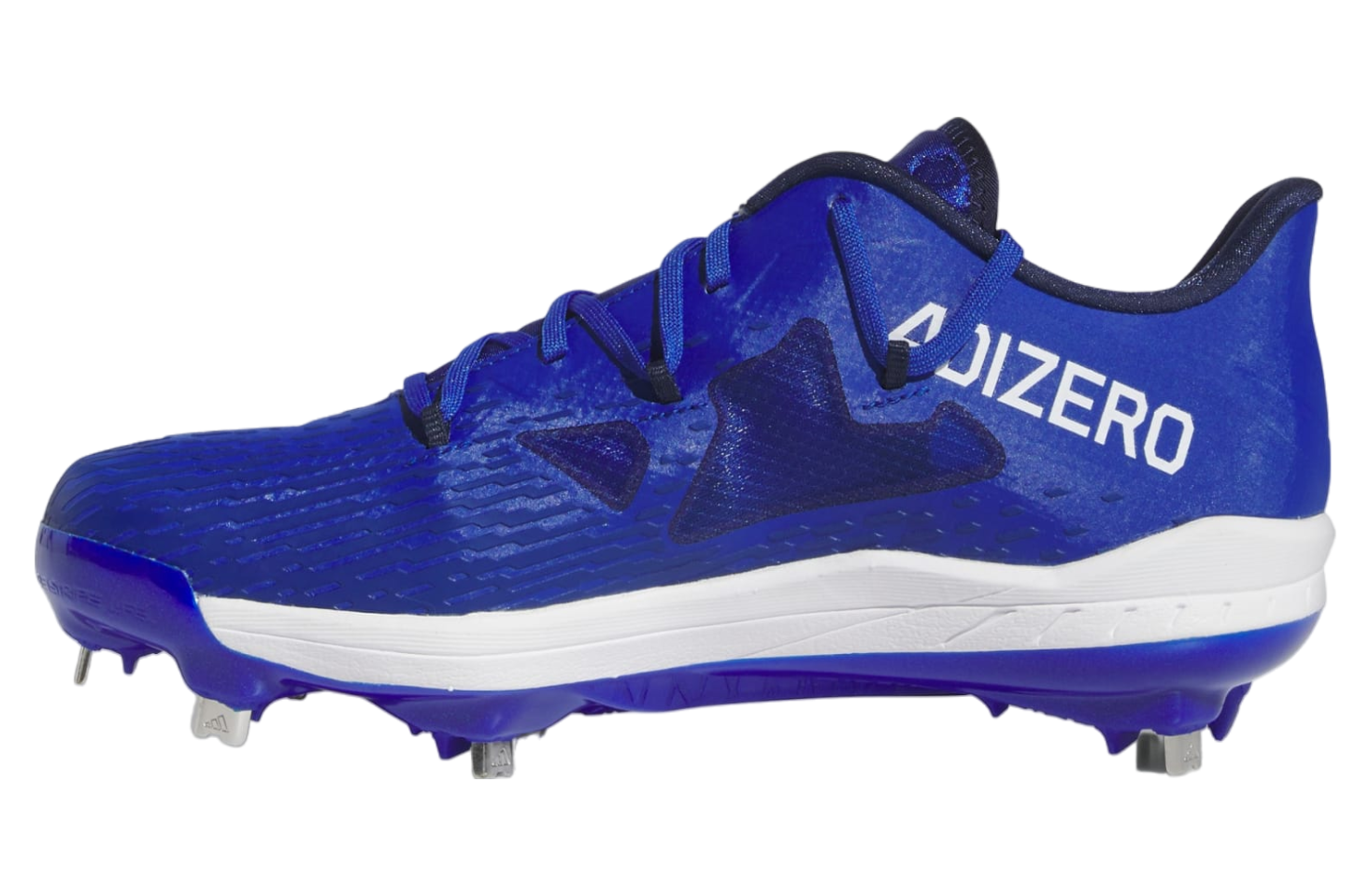 Adidas Adizero Afterburner 9 Cleats Royal Blue / Cloud White