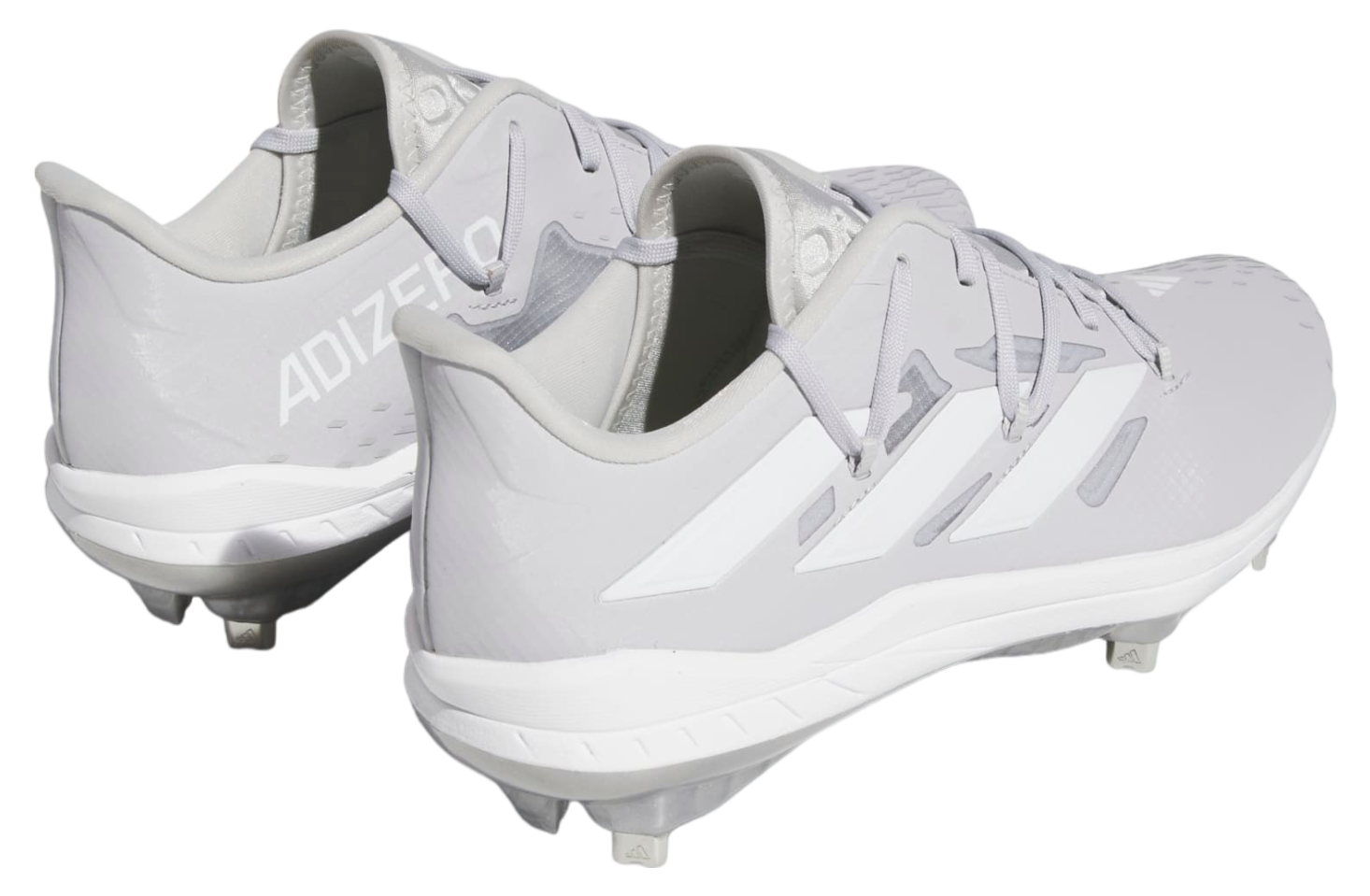 Adidas Adizero Afterburner 9 Cleats Team Light Grey / Cloud White