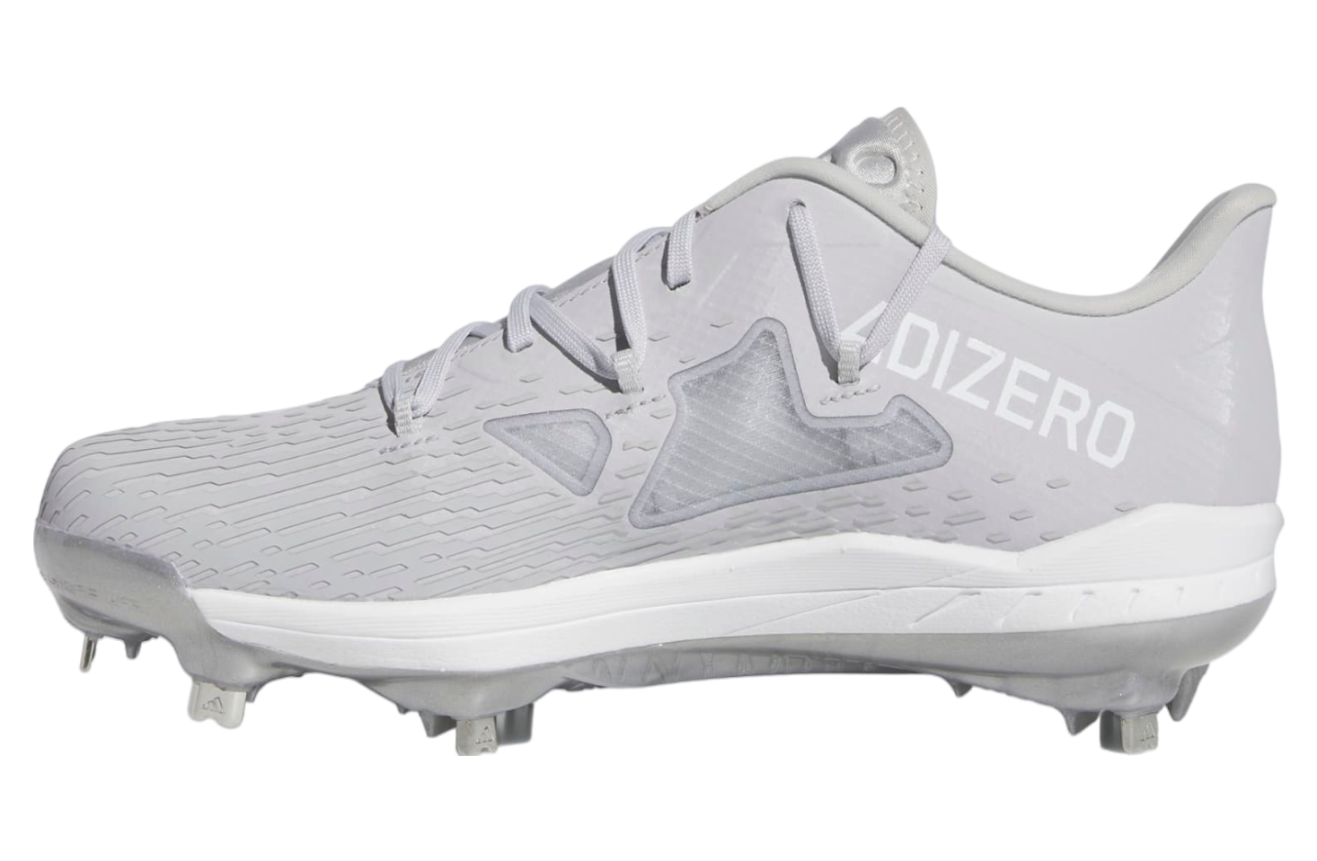 Adidas Adizero Afterburner 9 Cleats Team Light Grey / Cloud White