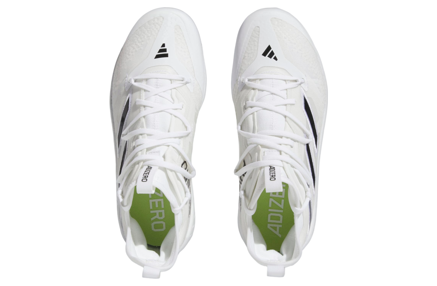 Adidas Adizero Afterburner 9 Nwv Cleats Cloud White / Core Black