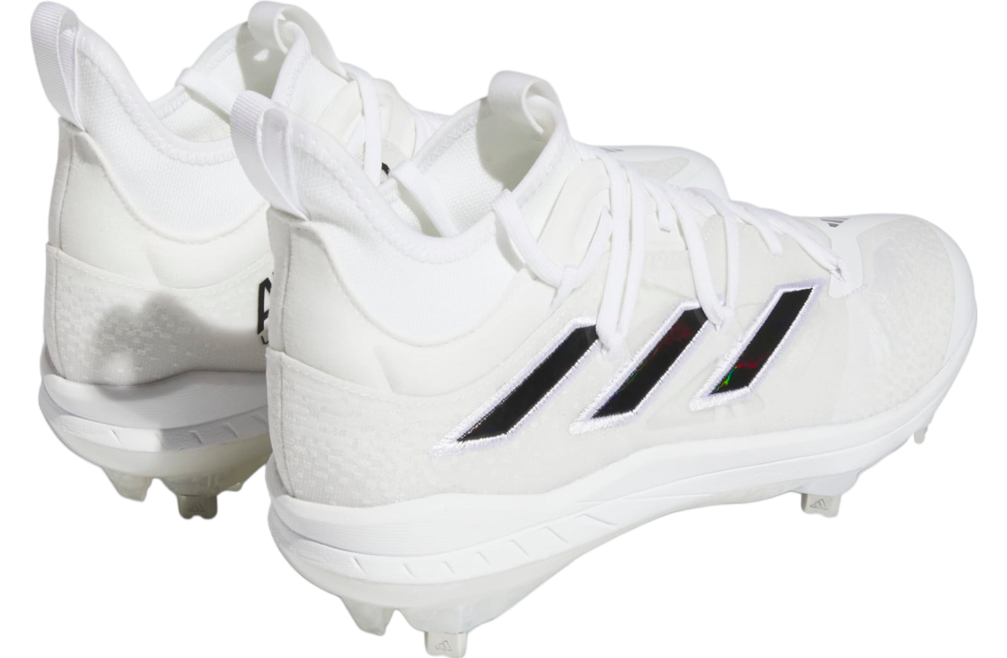 Adidas Adizero Afterburner 9 Nwv Cleats Cloud White / Core Black