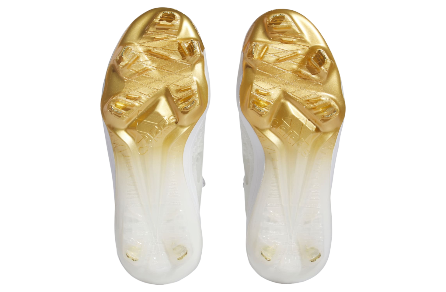 Adidas Adizero Afterburner 9 Nwv Cleats Cloud White / Gold Metallic