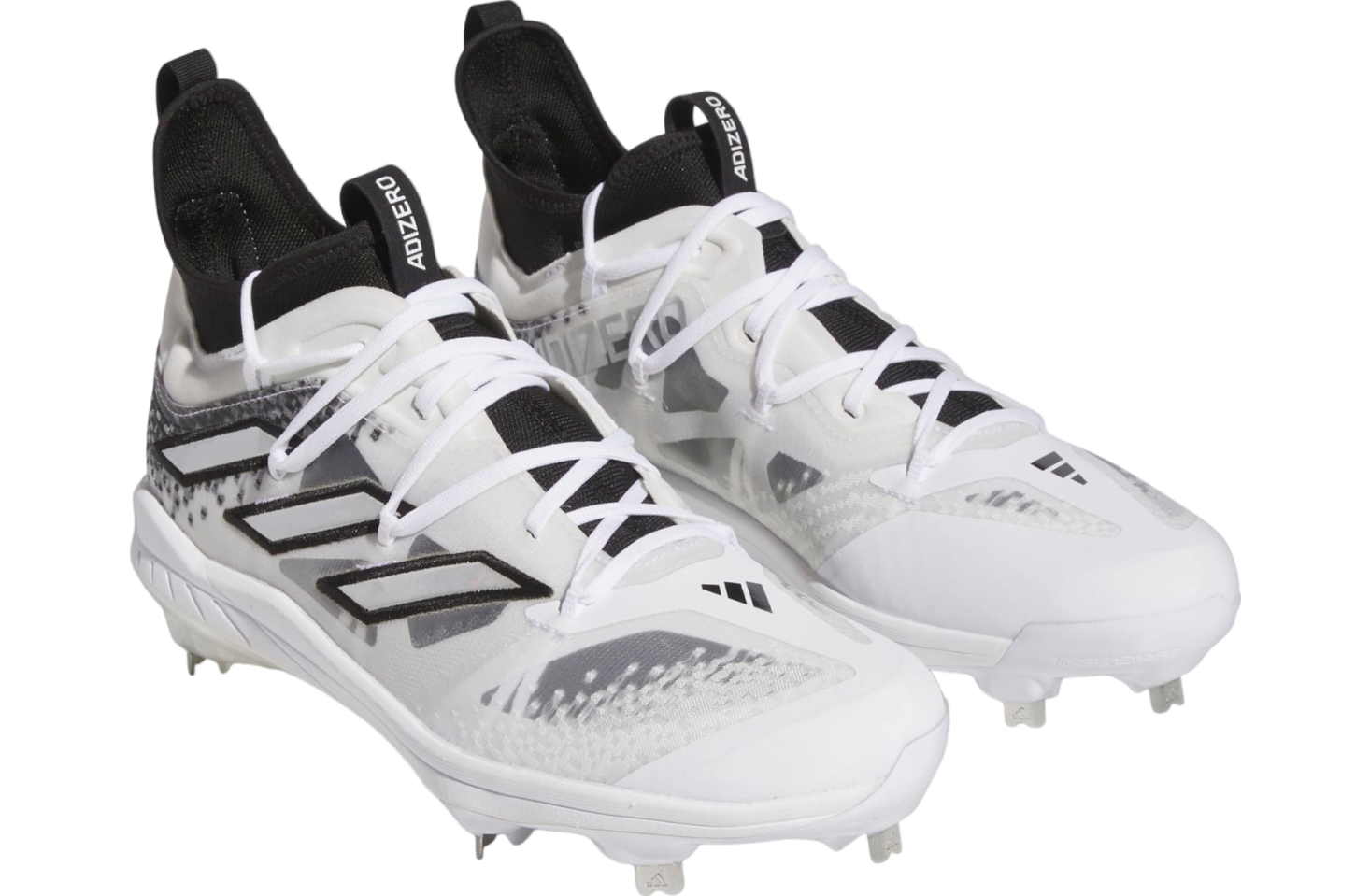 Adidas Adizero Afterburner 9 Nwv Cleats Core Black / Silver Metallic