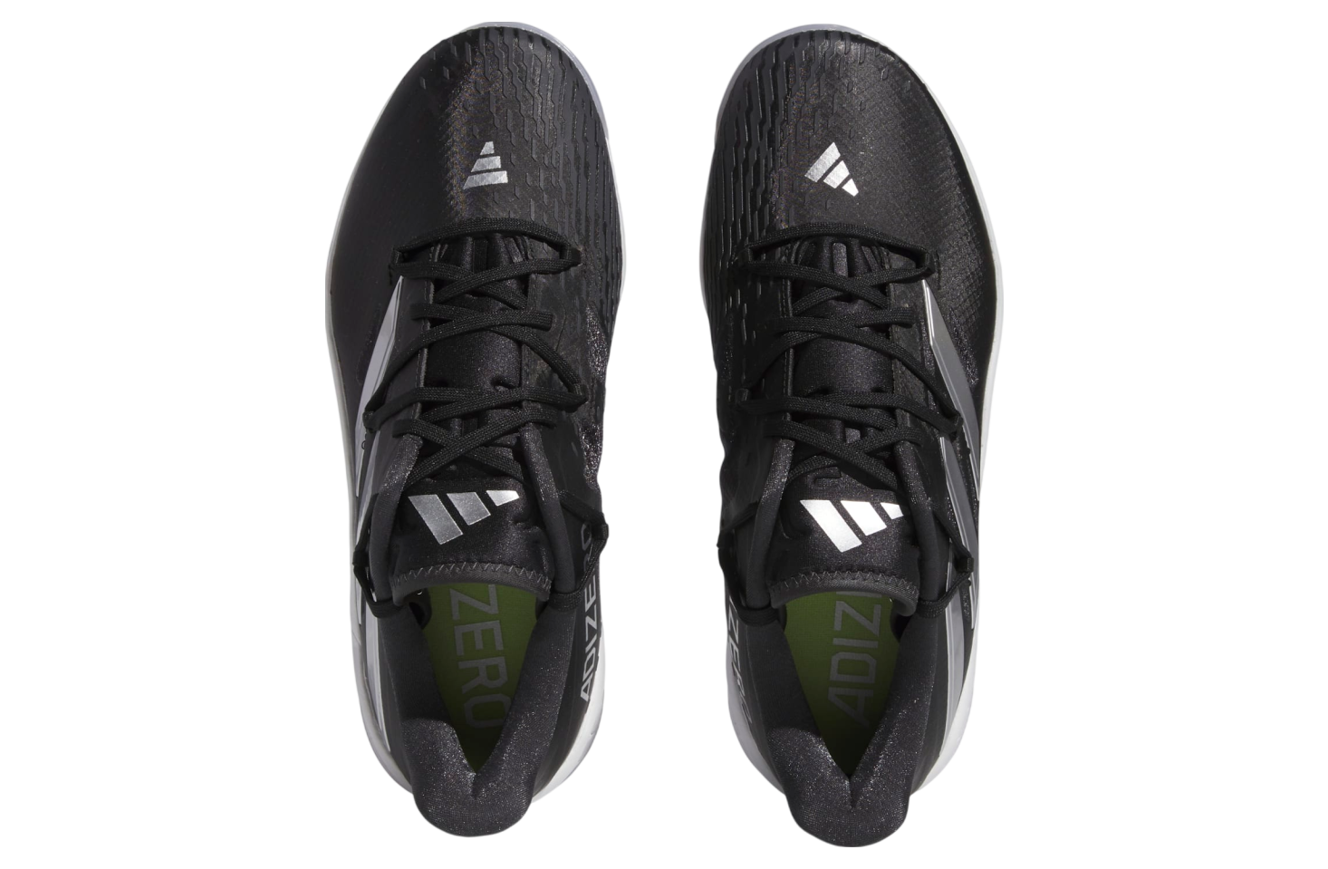 Adidas Adizero Afterburner 9 Turf Baseball Core Black / Silver Metallic