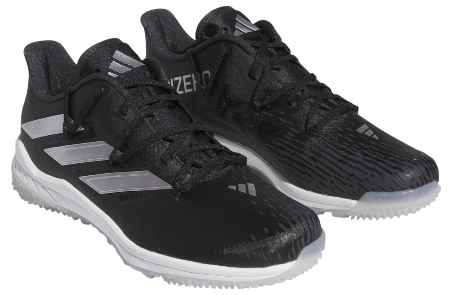 Adidas Adizero Afterburner 9 Turf Baseball Core Black / Silver Metallic