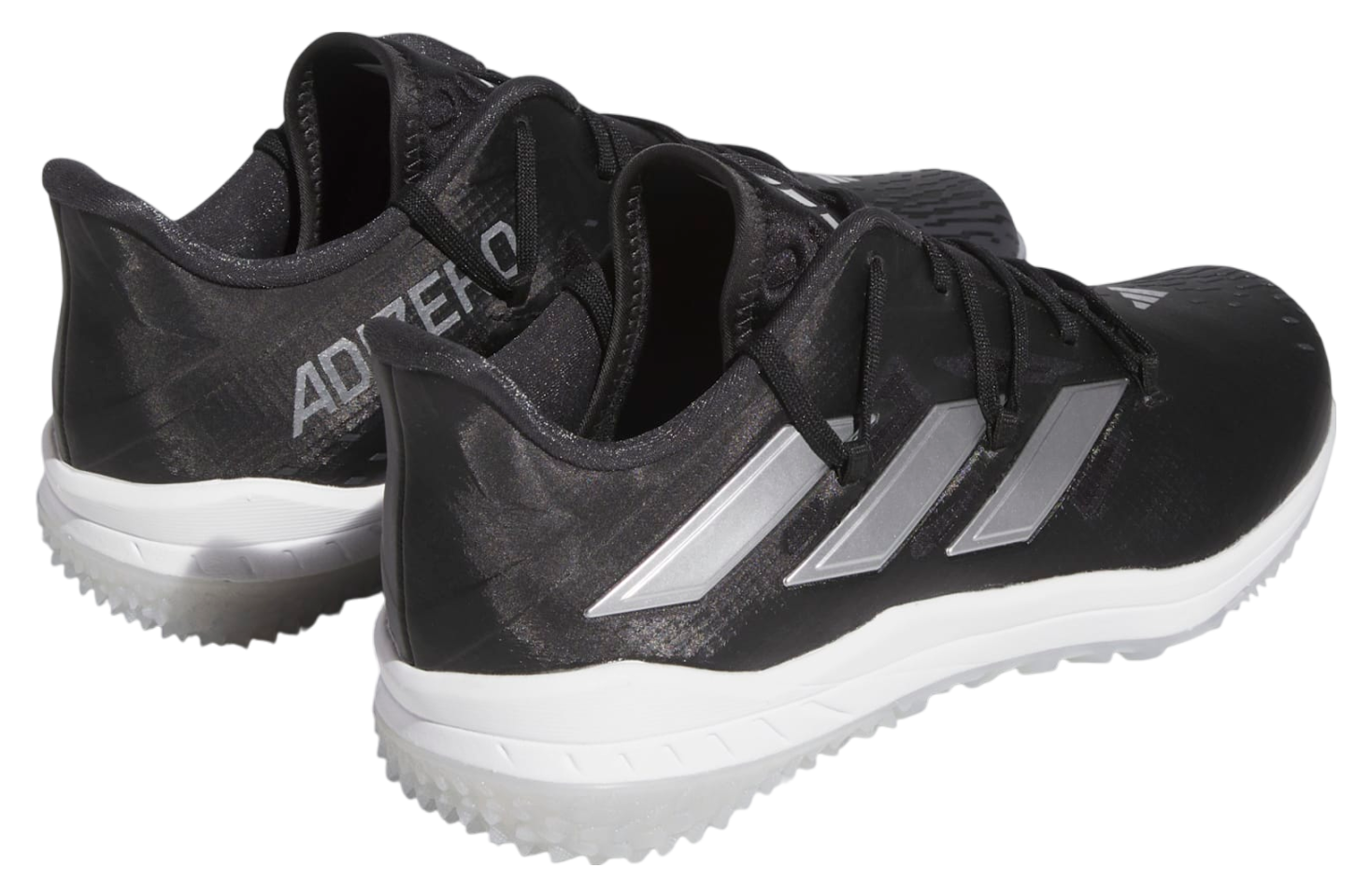 Adidas Adizero Afterburner 9 Turf Baseball Core Black / Silver Metallic