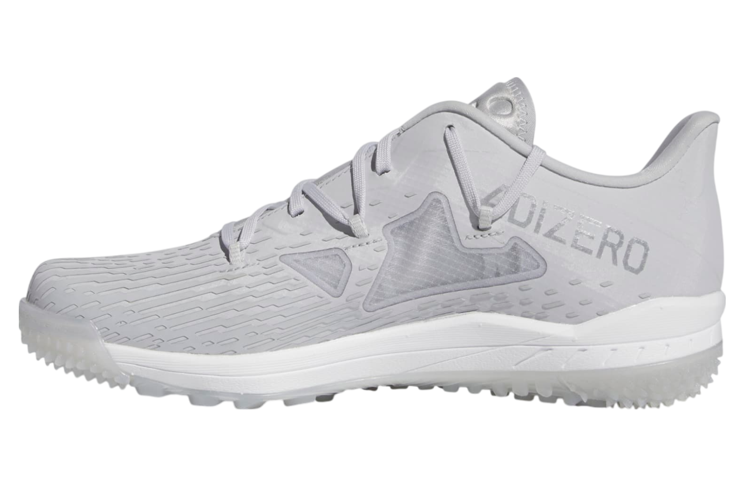 Adidas Adizero Afterburner 9 Turf Baseball Team Light Grey / Cloud White