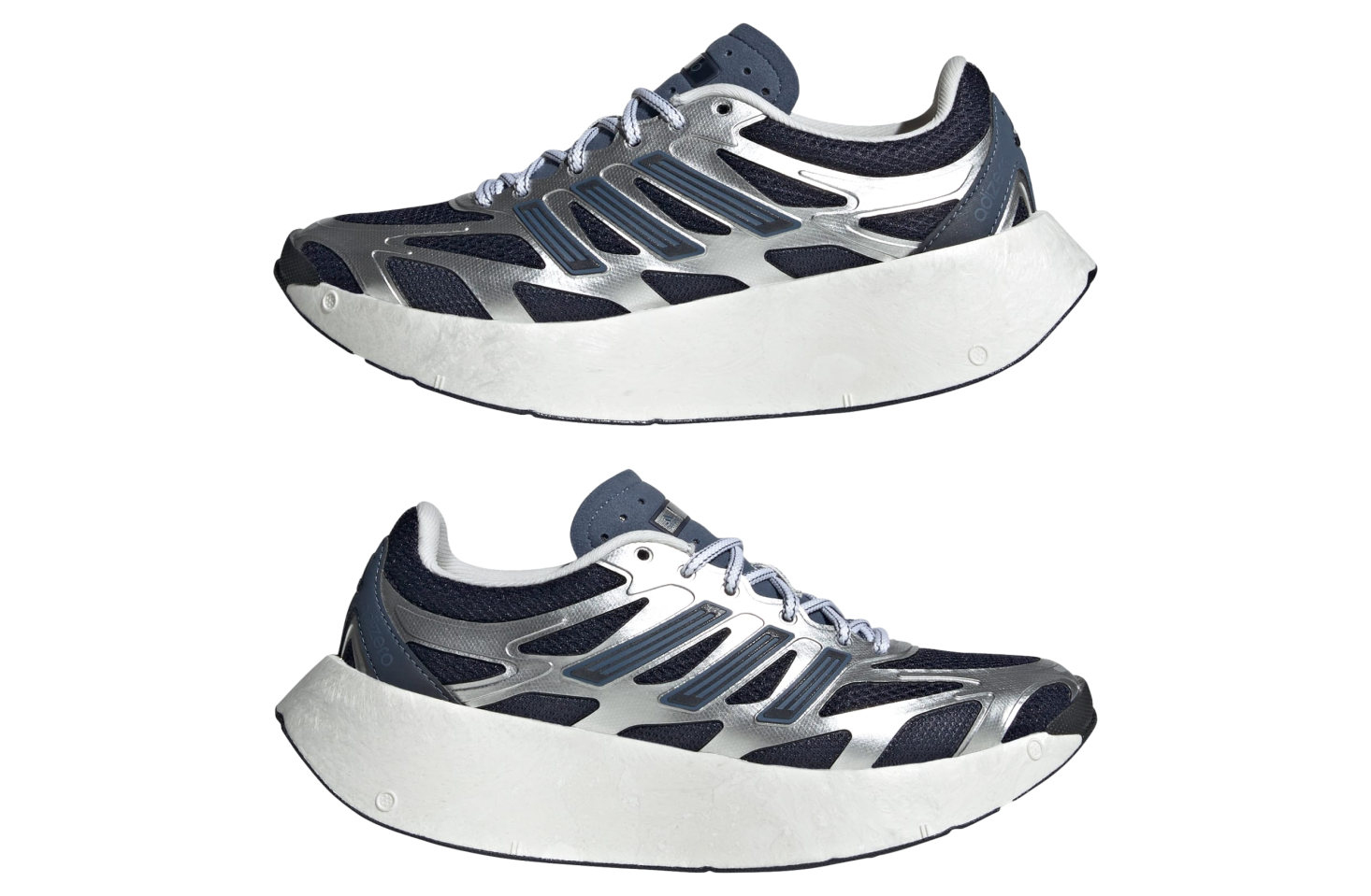 ♡あ The adidas Adizero Aruku Cloud White Silver Metallic