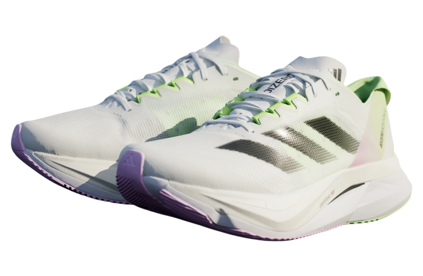 Adidas Adizero Boston 12 Cloud White / Core Black