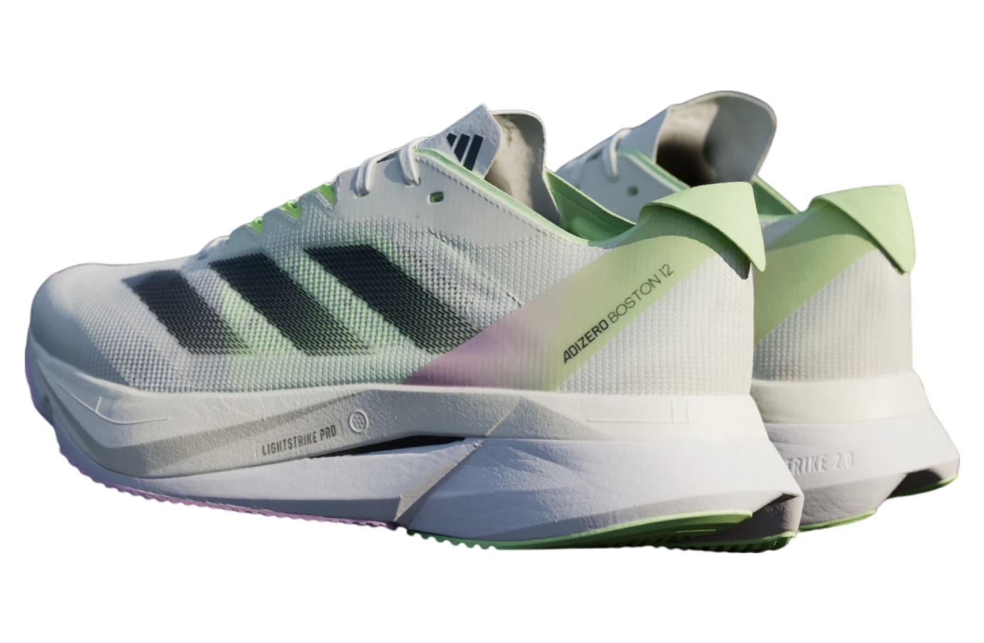 Adidas Adizero Boston 12 Cloud White / Core Black