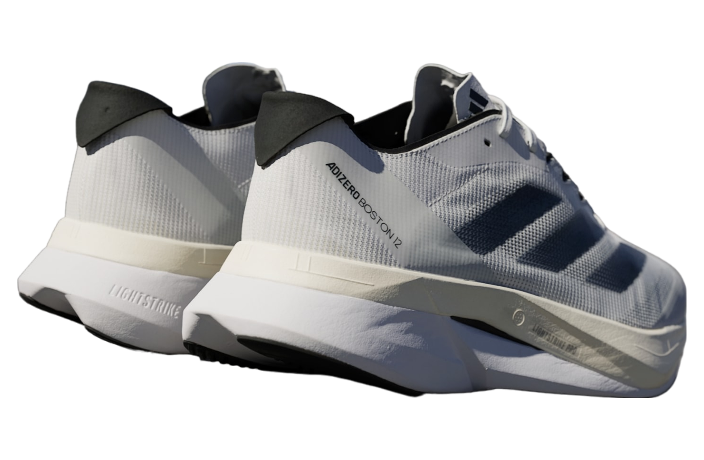 Adidas Adizero Boston 12 Cloud White / Night Metallic