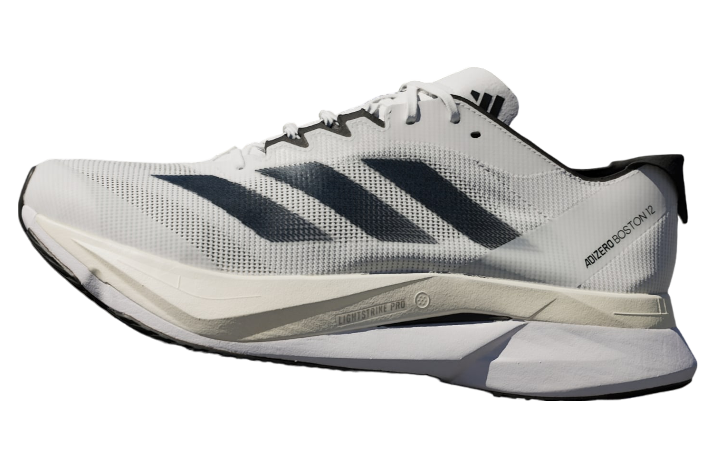 Adidas Adizero Boston 12 Cloud White / Night Metallic