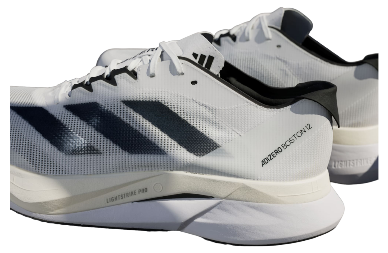 Adidas Adizero Boston 12 Cloud White / Night Metallic