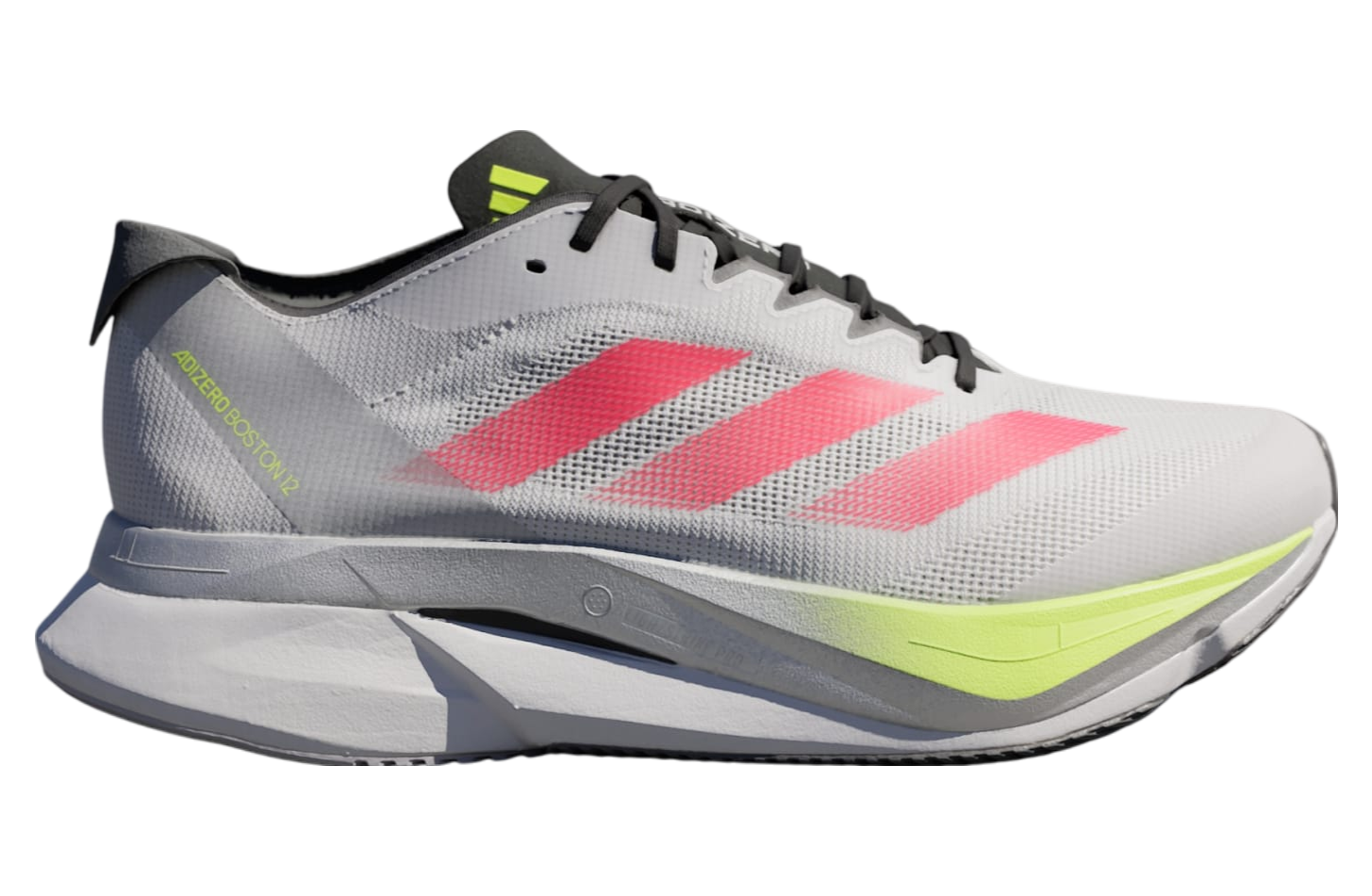 Adidas Adizero Boston 12 Dash Grey / Lucid Red