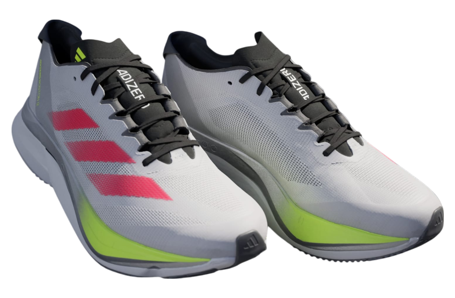 Adidas Adizero Boston 12 Dash Grey / Lucid Red