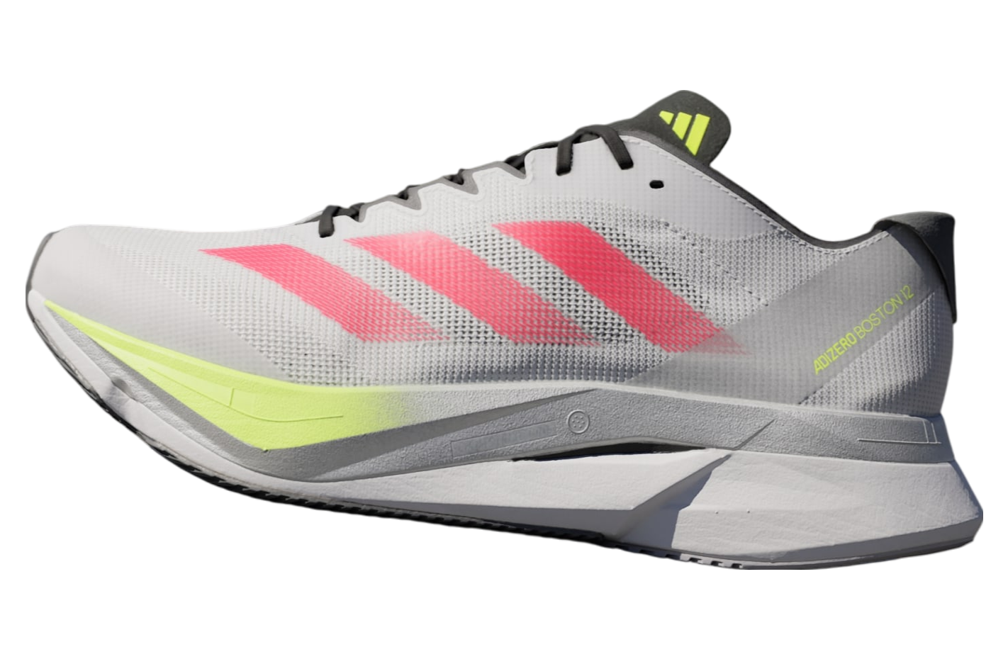 Adidas Adizero Boston 12 Dash Grey / Lucid Red