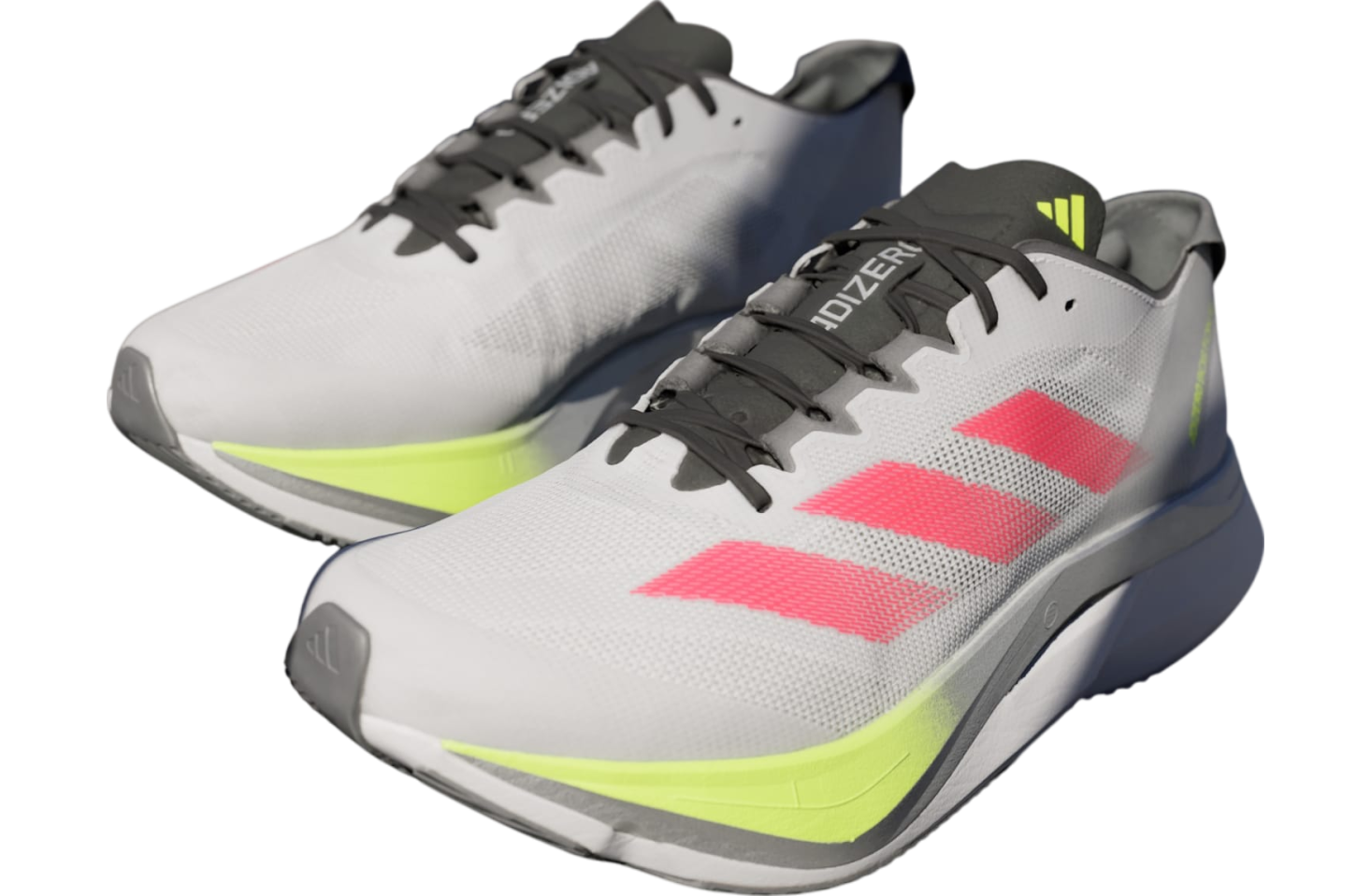 Adidas Adizero Boston 12 Dash Grey / Lucid Red