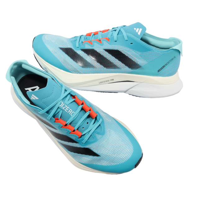 Adidas Adizero Boston 12 M Lucid Cyan / Core Black