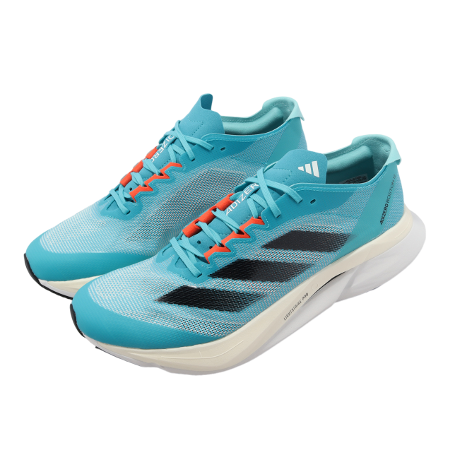 Adidas Adizero Boston 12 M Lucid Cyan / Core Black