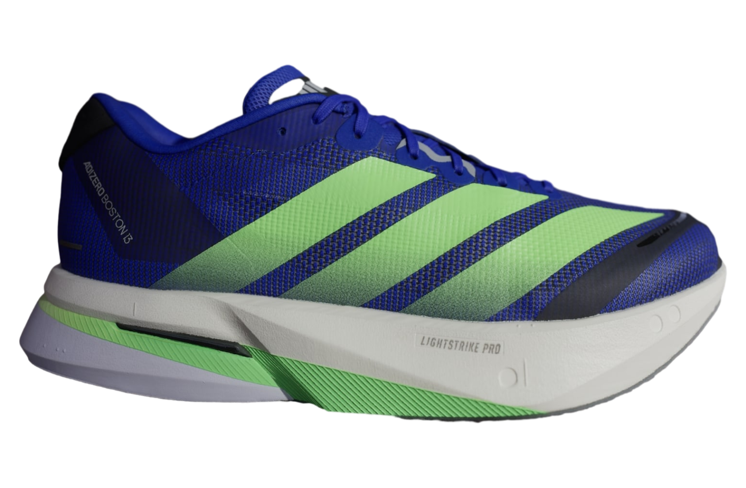 Adidas Adizero Boston 13 Lucid Blue / Lime Burst