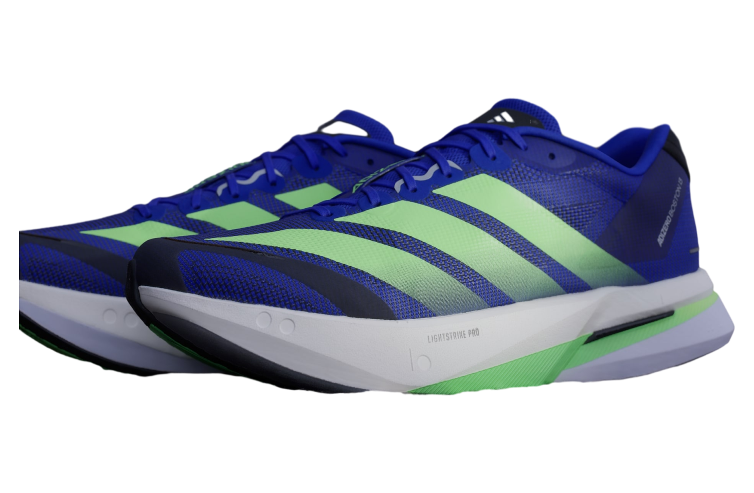 Adidas Adizero Boston 13 Lucid Blue / Lime Burst