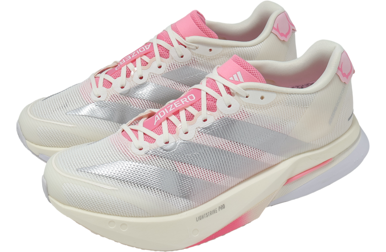 Adidas Adizero Boston 13 M Core White / Silver Metallic