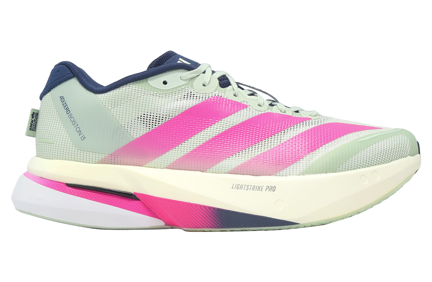 Adidas Adizero Boston 13 M Linen Green / Shock Pink