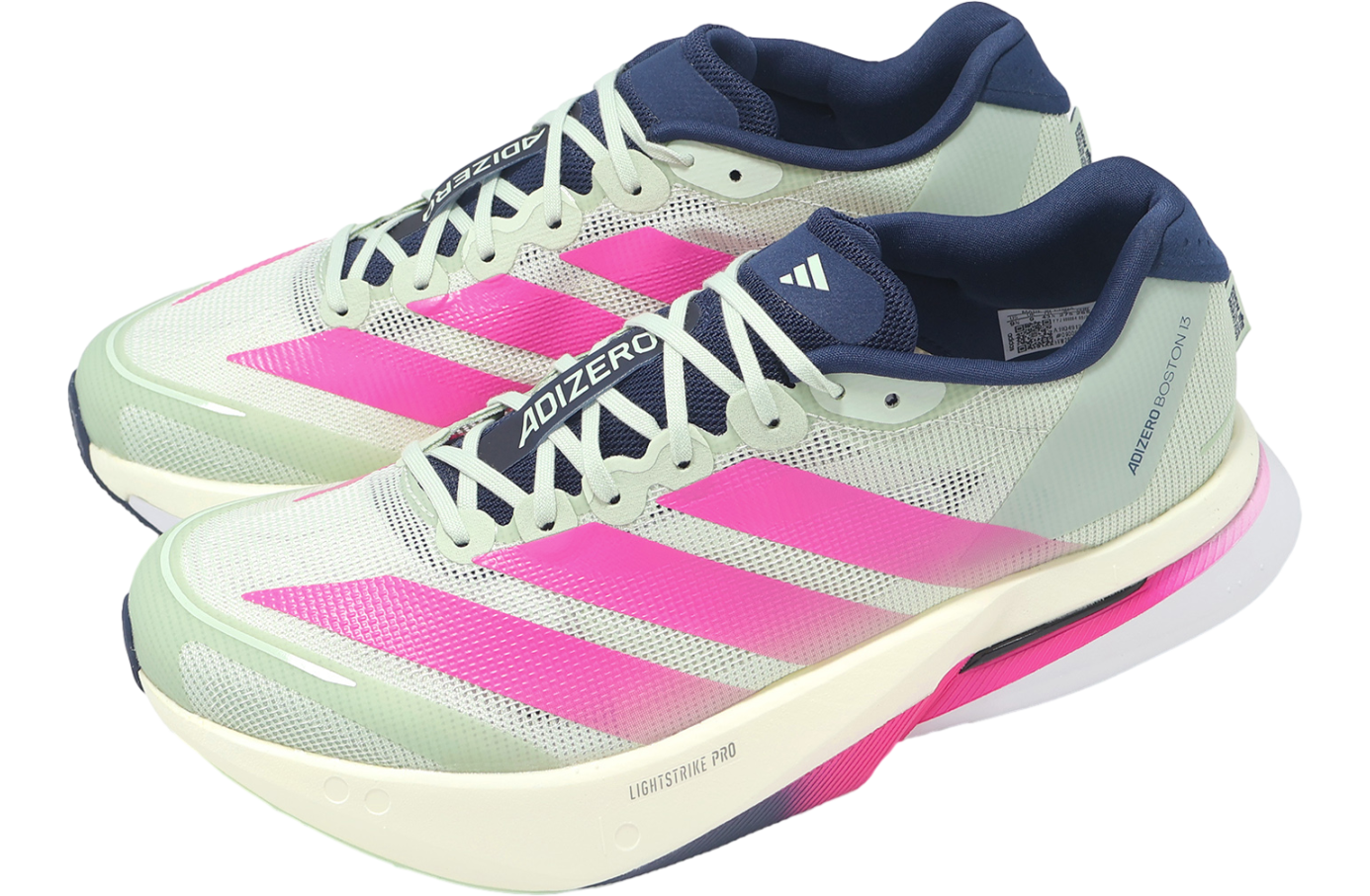 Adidas Adizero Boston 13 M Linen Green / Shock Pink