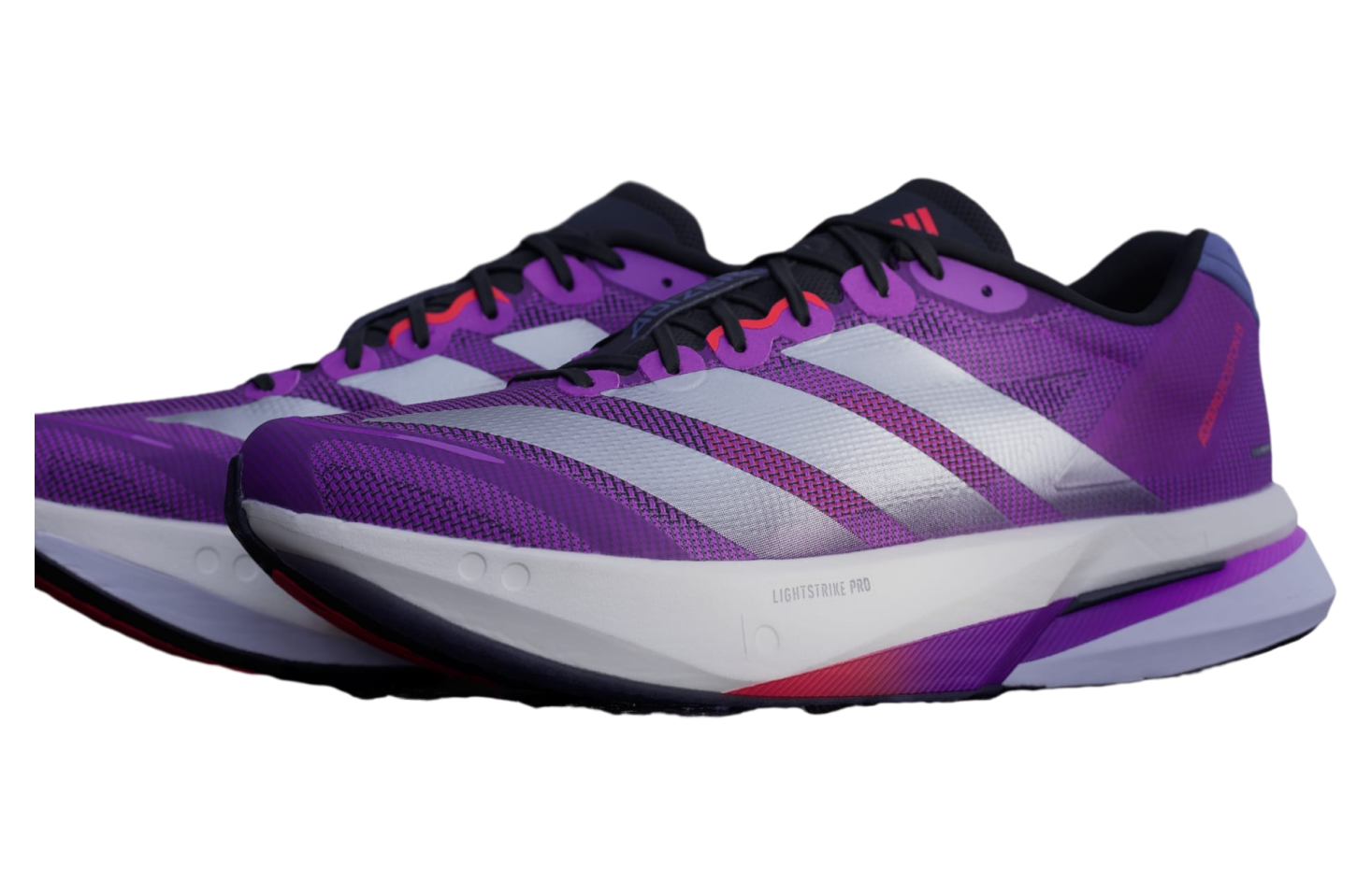 Adidas Adizero Boston 13 Purple Burst / Silver Metallic