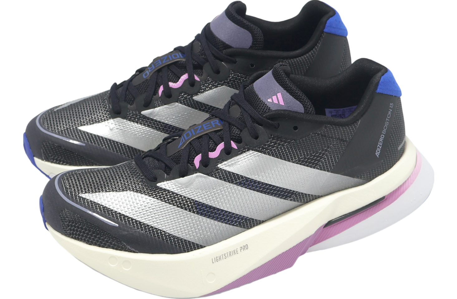 Adidas Adizero Boston 13 W Core Black / Silver Metallic