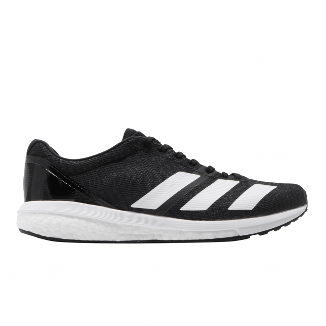 adidas Adizero Boston 8 Core Black Cloud White Grey Six G28861