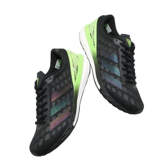 adidas Adizero Boston 9 Core Black Signal Green EG4657