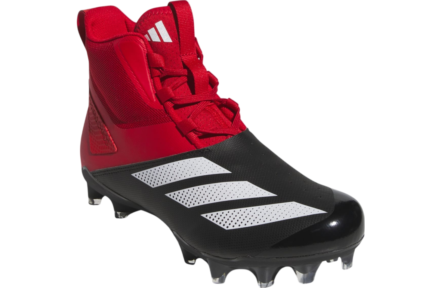 Adidas Adizero Chaos Football Linemen Team Power Red 2 / Cloud White