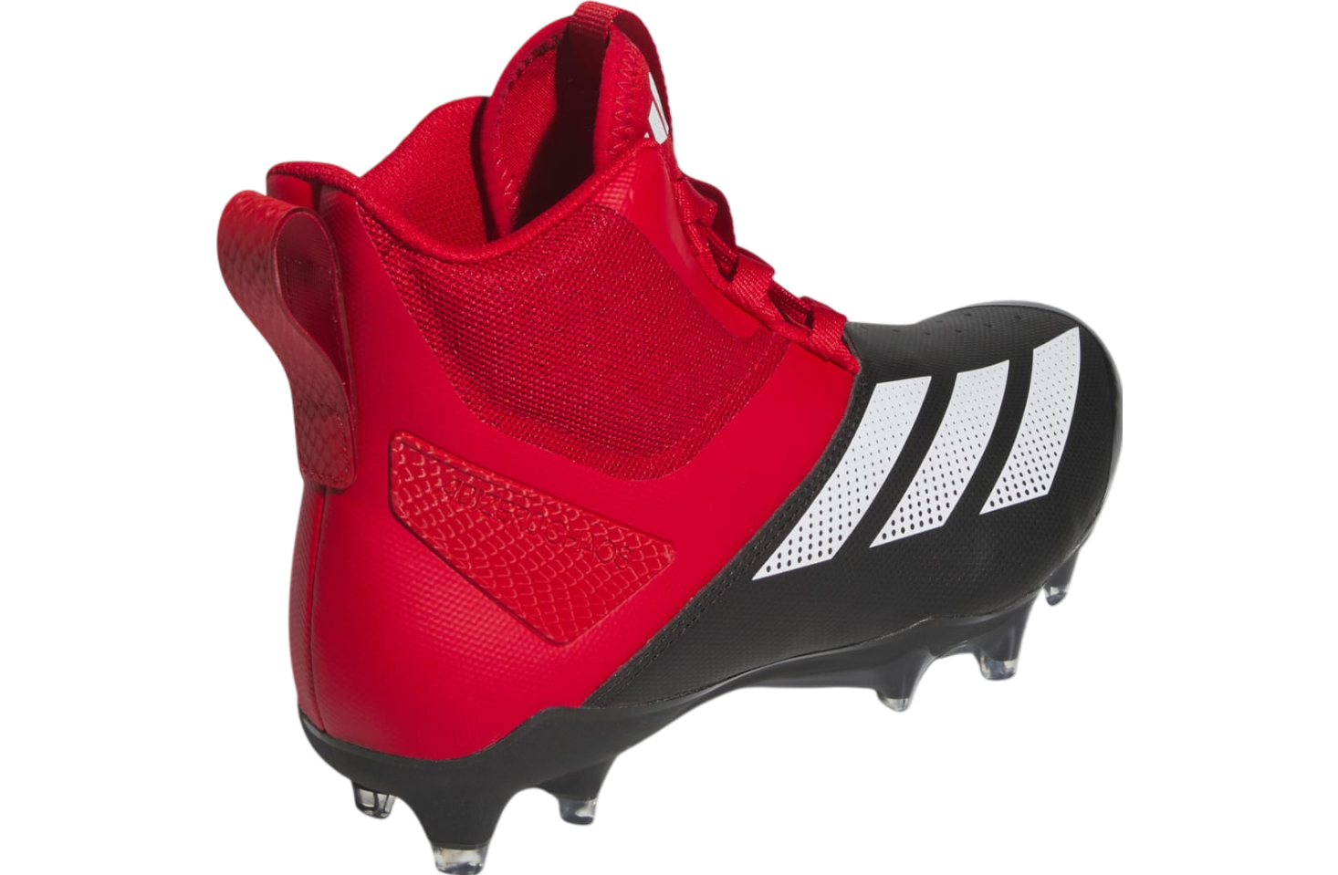 Adidas Adizero Chaos Football Linemen Team Power Red 2 / Cloud White