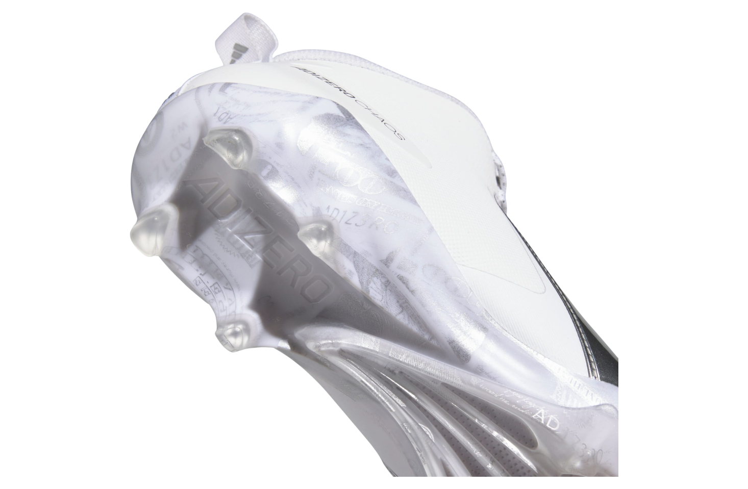 Adidas Adizero Chaos II Smu Football Cloud White / Silver Metallic