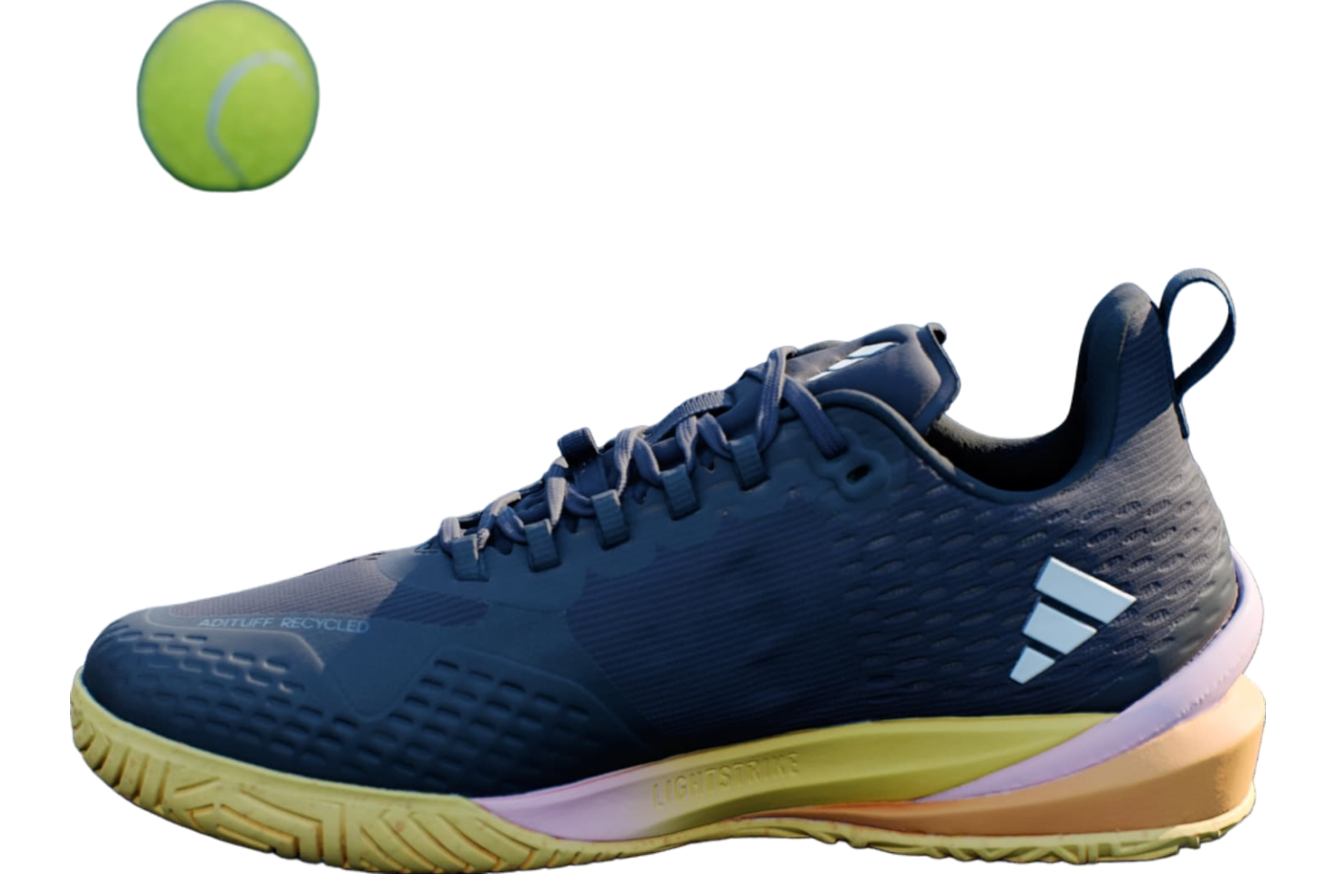 Adidas Adizero Cybersonic Tennis Aurora Black / Spark