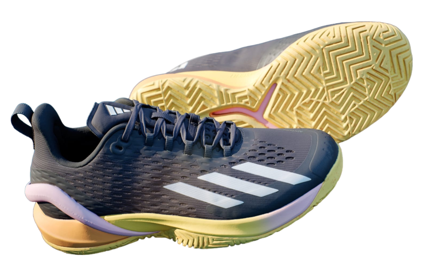 Adidas Adizero Cybersonic Tennis Aurora Black / Spark