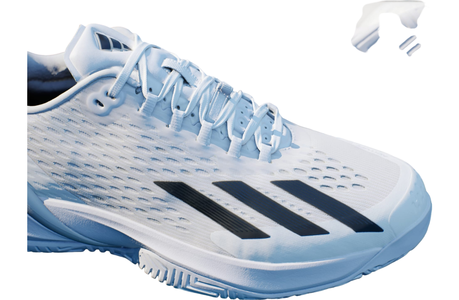 Adidas Adizero Cybersonic Tennis Cloud White / Core Black