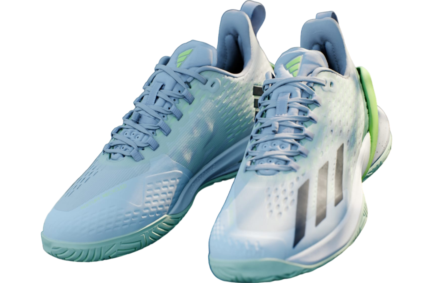 Adidas Adizero Cybersonic Tennis Crystal Jade / Lucid Lemon