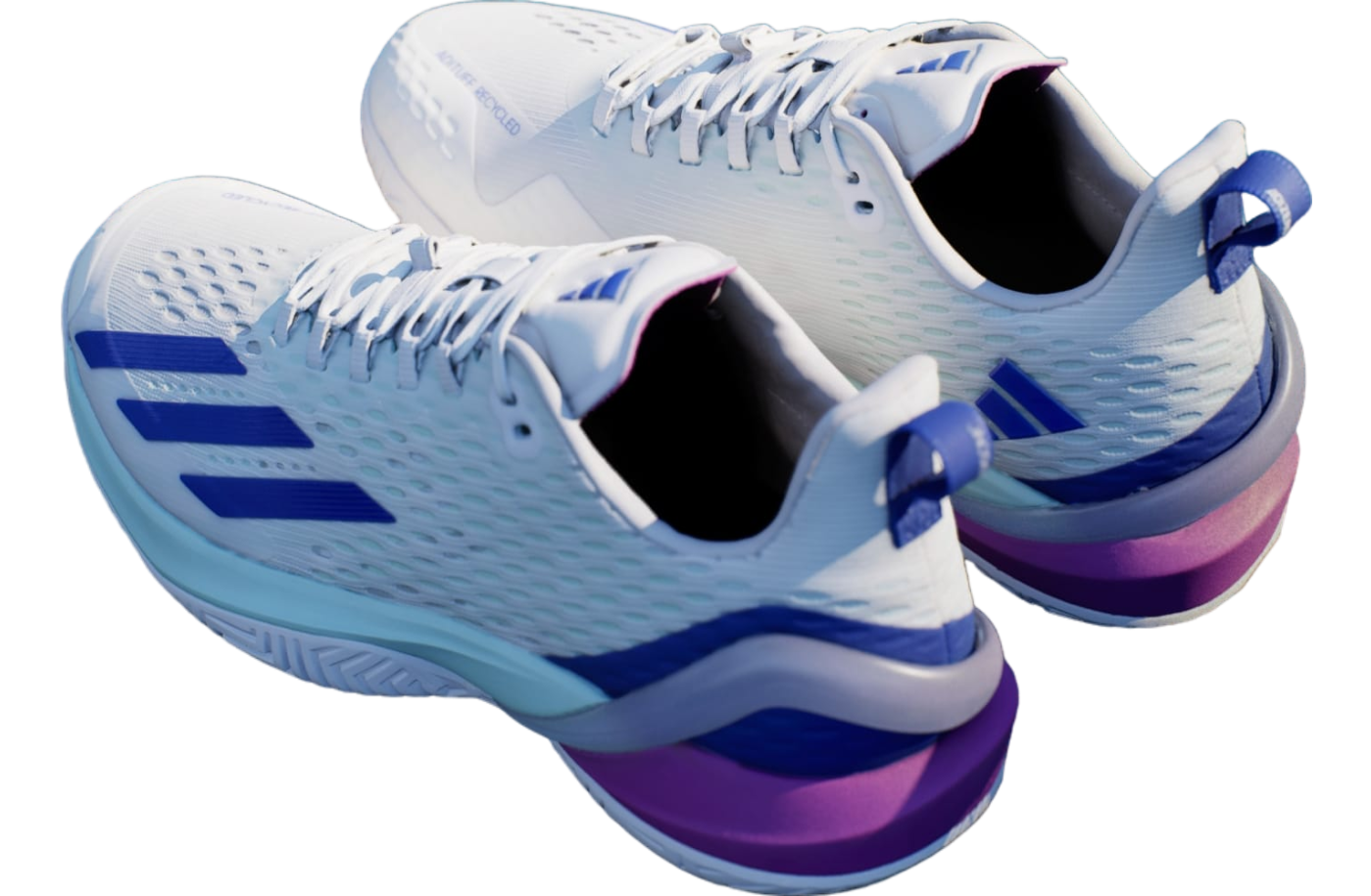 Adidas Adizero Cybersonic Tennis Lucid Blue / Semi Flash Aqua