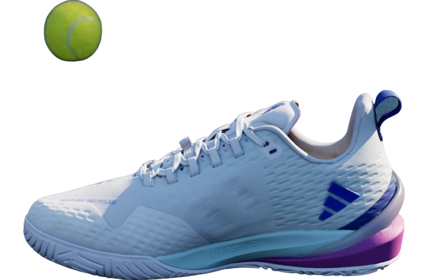 Adidas Adizero Cybersonic Tennis Lucid Blue / Semi Flash Aqua