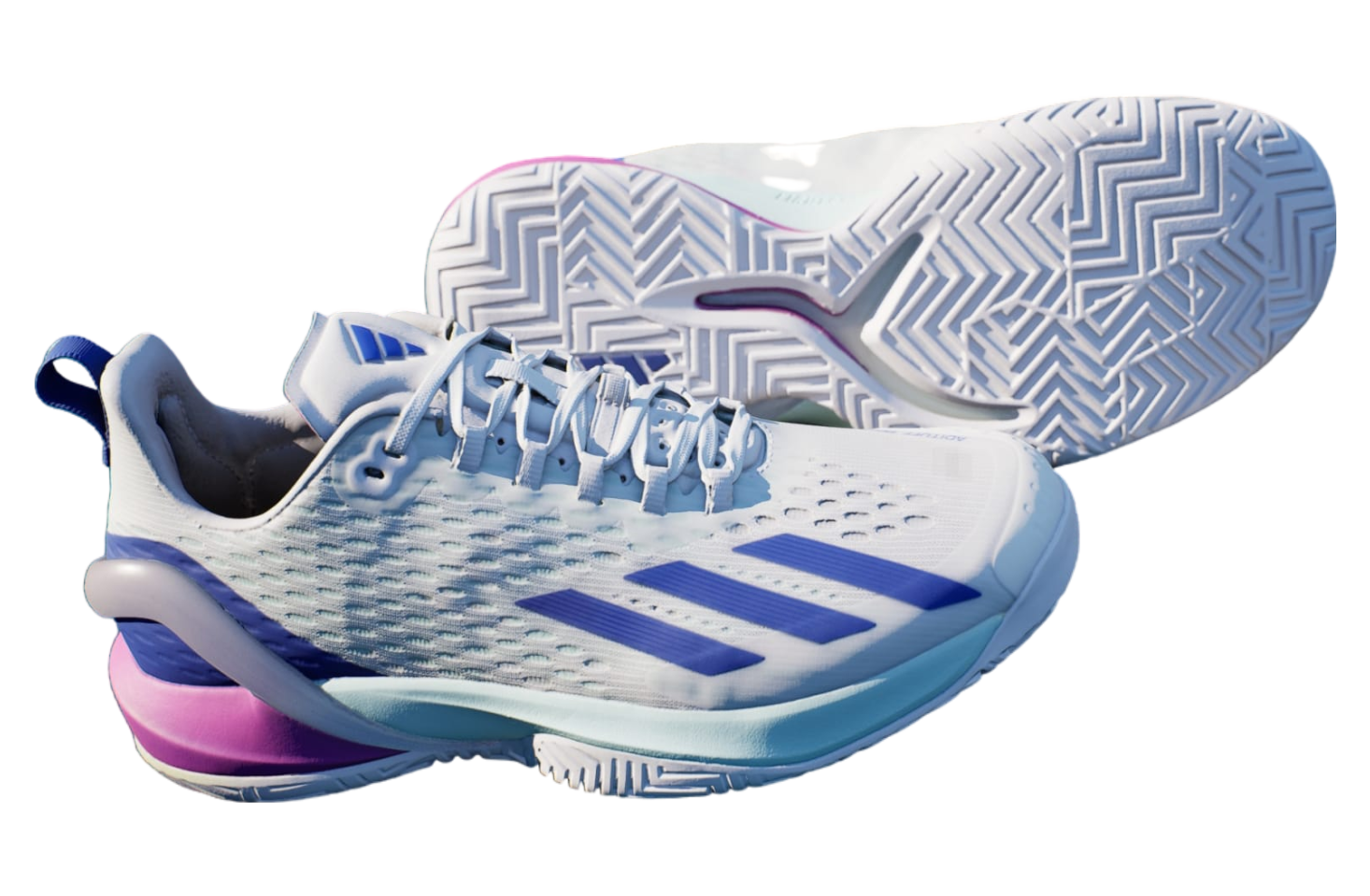 Adidas Adizero Cybersonic Tennis Lucid Blue / Semi Flash Aqua