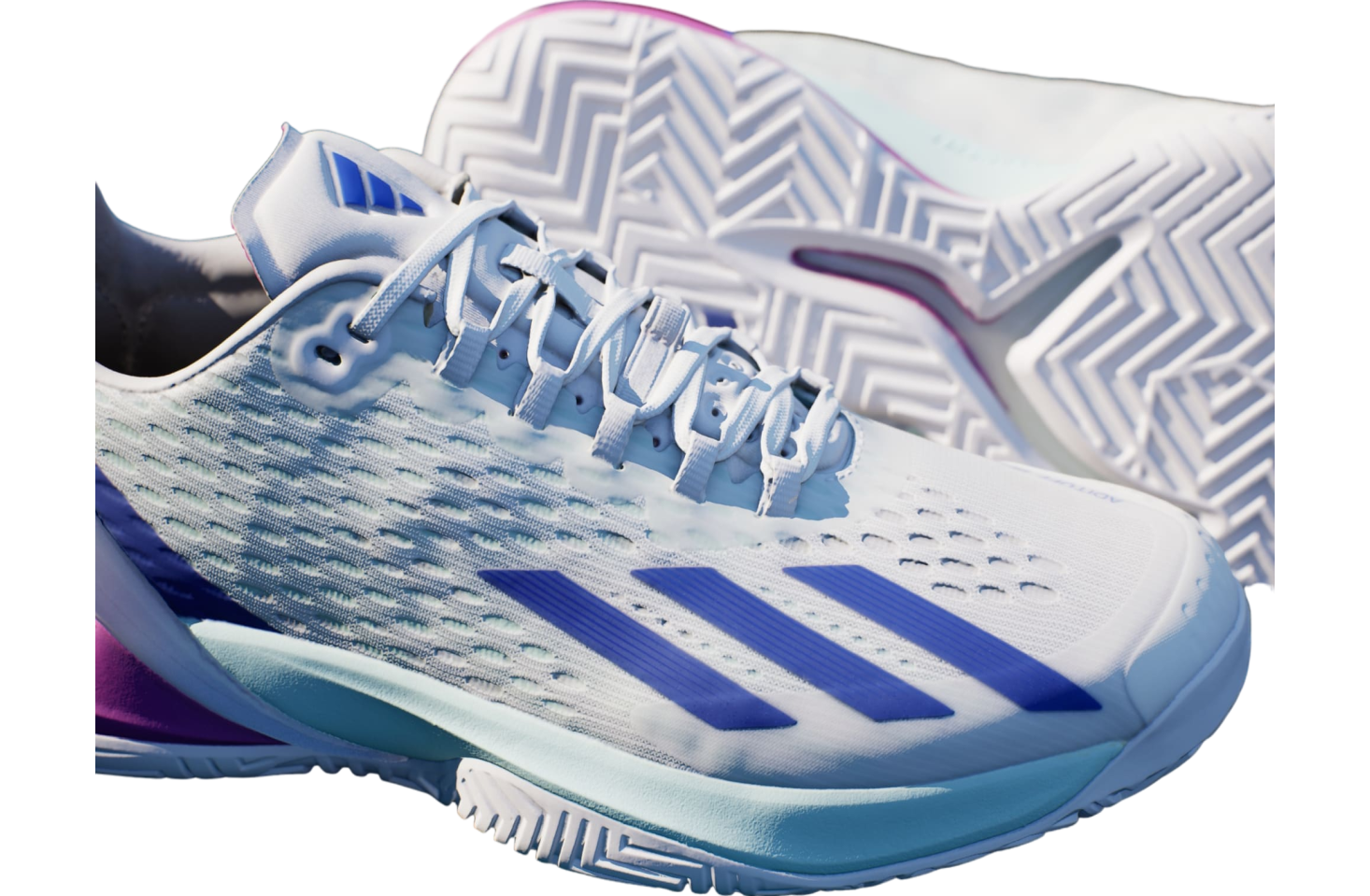 Adidas Adizero Cybersonic Tennis Lucid Blue / Semi Flash Aqua