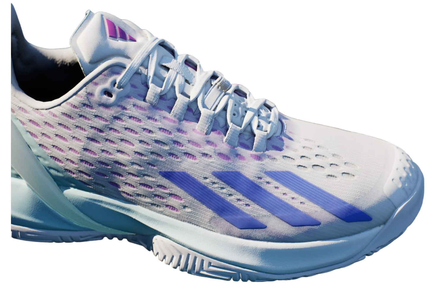 Adidas Adizero Cybersonic WMNS Cloud White / Cobalt Blue