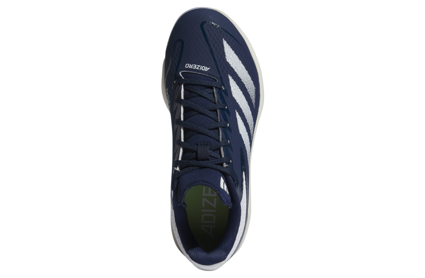 Adidas Adizero Electric Baseball Cleats Team Navy Blue 2 / Cloud White