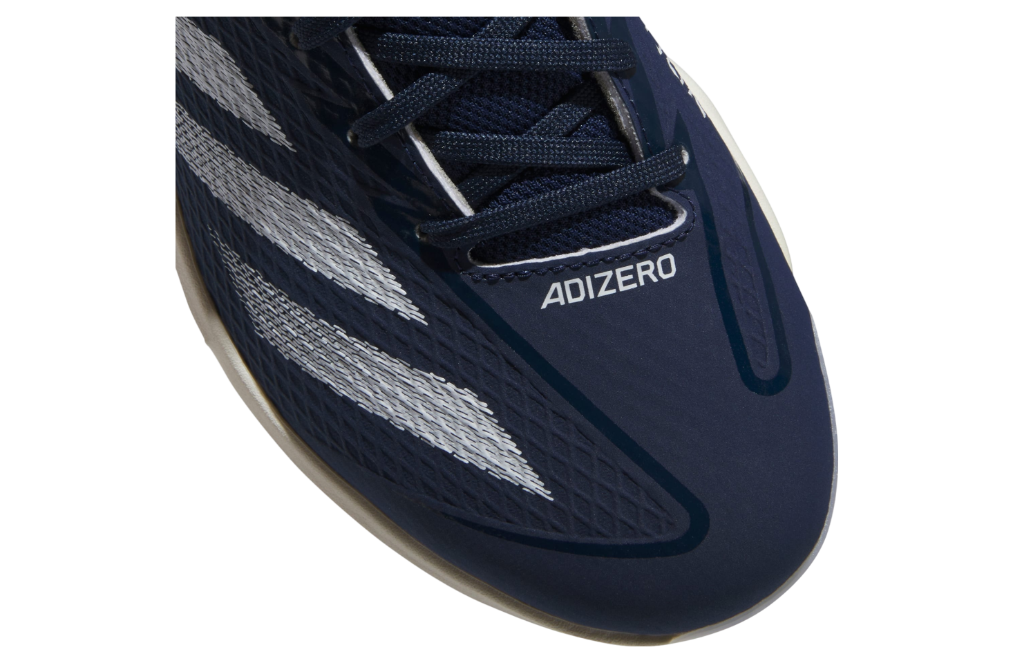 Adidas Adizero Electric Baseball Cleats Team Navy Blue 2 / Cloud White