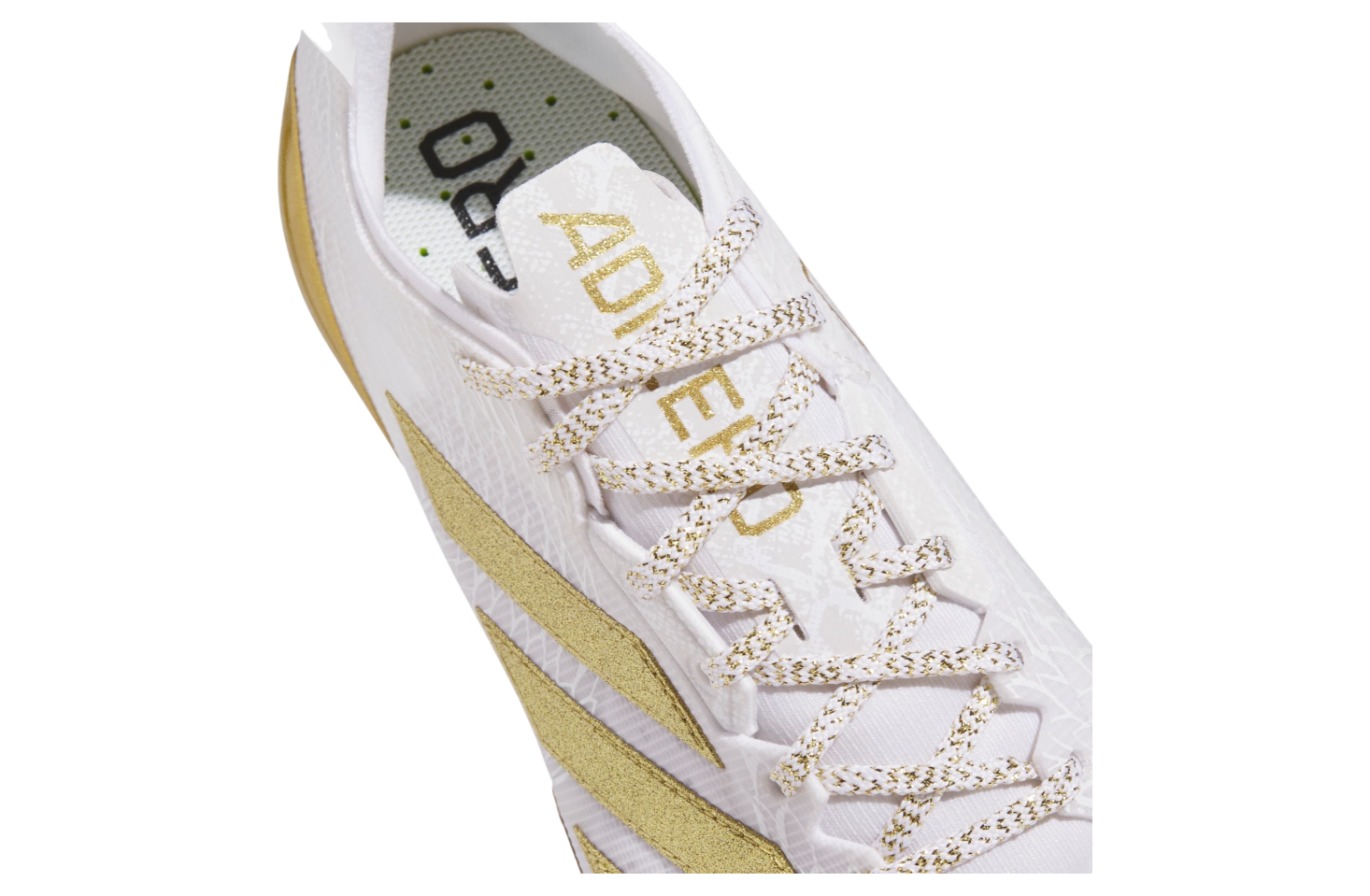 Adidas Adizero Electric Hype Cloud White / Gold Metallic