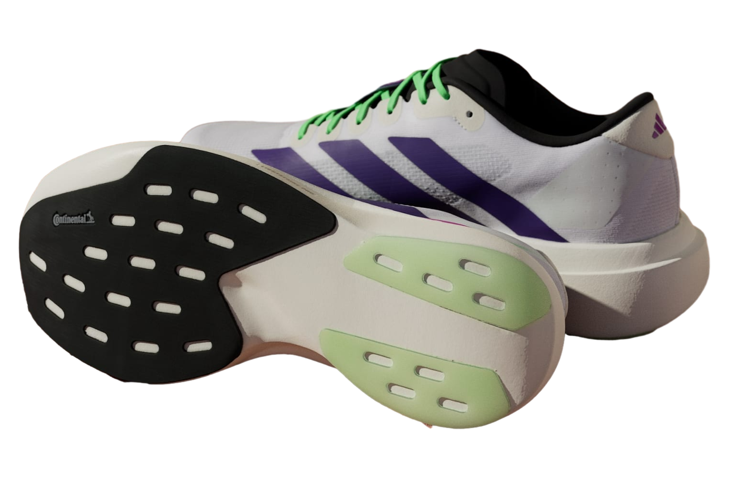 Adidas Adizero Evo SL Cloud White / Collegiate Purple