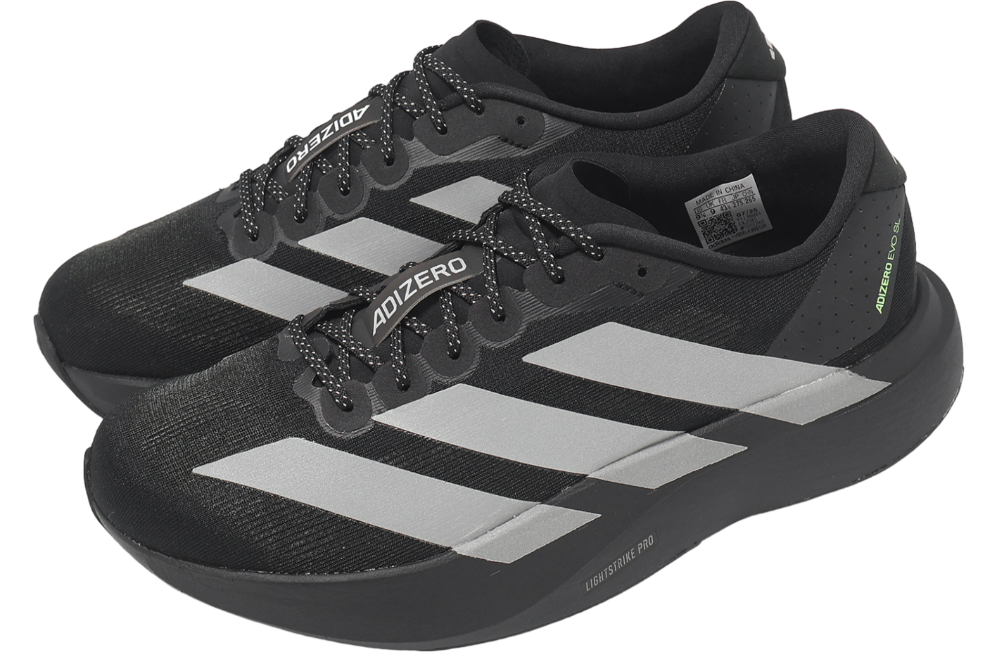 Adidas Adizero Evo SL M Core Black / Silver Metallic